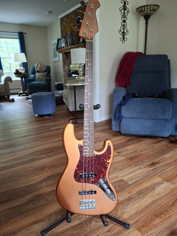 Harley Benton JB-25TH 2023 - Firemist Gold image 1