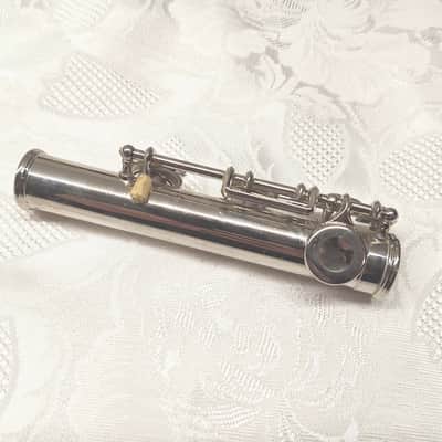 Vintage Buescher Aristocrat Flute with Case Selmer Era Lot 82-453 image 6