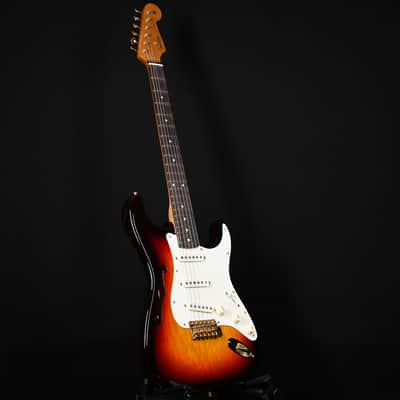 Fender Custom Shop Artisan Korina Stratocaster NOS- Chocolate 3 Tone Sunburst 2025 (CZ581236) image 13