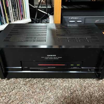 Onkyo M-5160 Stereo Power Amplifier Delta Power Supply Circuit Design READ image 15