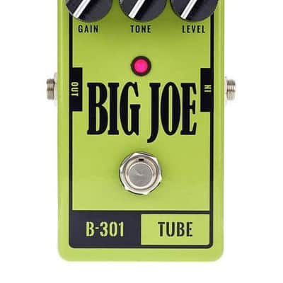 Big Joe Stompbox Company B-301 Tube Overdrive / Distortion Guitar Effects Pedal image 2
