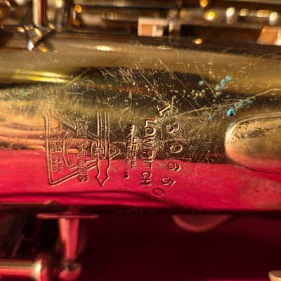 Vintage Early 1920s Buescher True Tone Low Pitch Eb Alto Saxophone w/ Original Carrying Case - RECENTLY REPADDED!! image 8