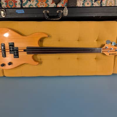 Yamaha BB2000 Fretless Natural 1984 - Ships from USA image 3