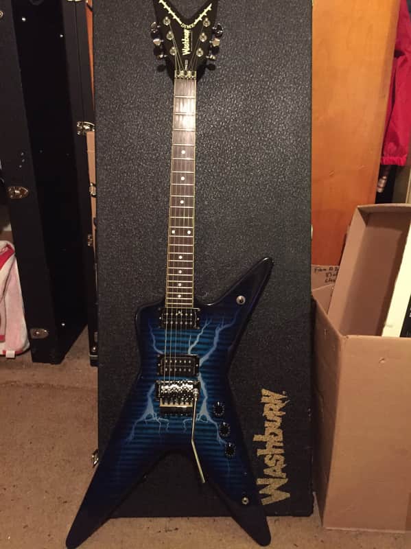 Washburn Dime 333 Bolt With Original Floyd Rose And Wasburn Case image 1