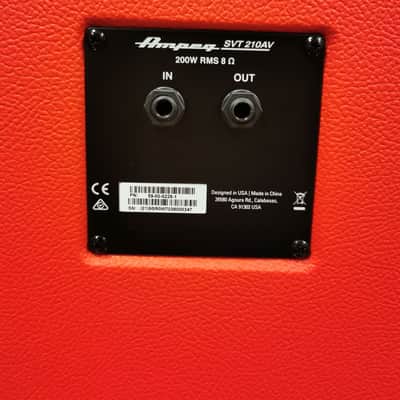 Ampeg MICRO-VR Stack Limited Edition  2021 Red image 9