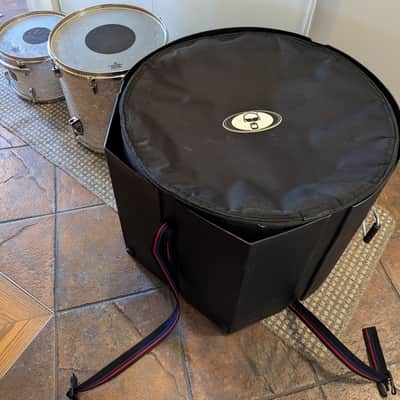Gretsch USA custom 3pc Drum Kit - 2005 - w/ hardshell cases 24/16/13 image 7