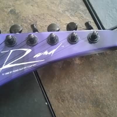 Rand Production Model 1988 Purple/Black/White image 3