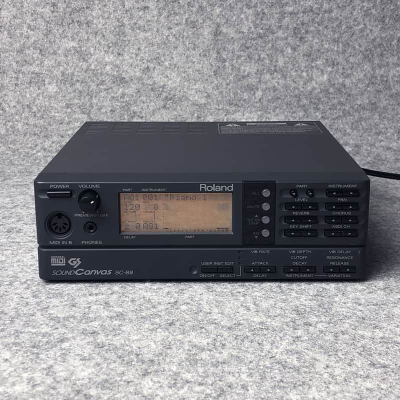 Roland Sound Canvas SC-88 MIDI Synth Module 1994 Made in Japan MIJ image 1