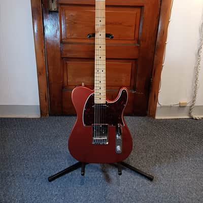 Fender Player Plus Telecaster with Maple Fretboard - Aged Candy Apple Red image 3