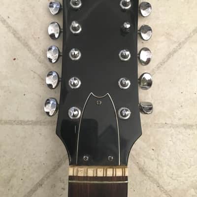 Epiphone 12 string neck Mahogany stained maple image 2