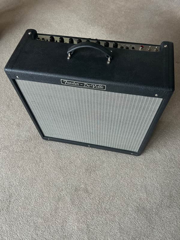 Fender Hot Rod DeVille 3-Channel 60-Watt 4x10" Guitar Combo 1996 - 2001 - Black image 1