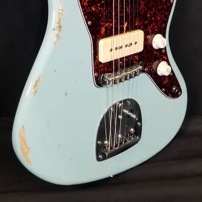 LsL Instruments Placerita, JM Style w/Tremolo, Swamp Ash Body, Rosewood FB, Sonic Blue, w/HSC image 5