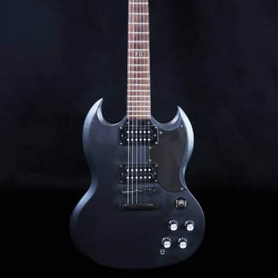 Epiphone SG Goth G-400 2009 - Matte Black image 4