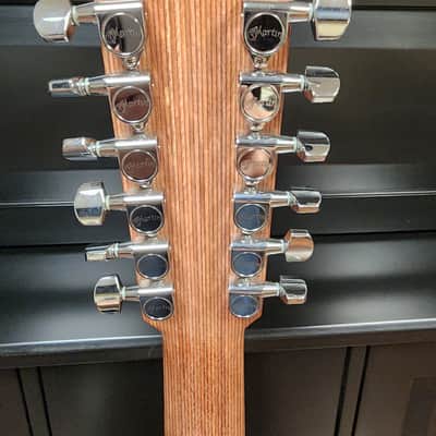 Martin DX12AE Natural 12 String Acoustic Electric Guitar image 8