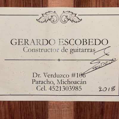 Gerardo Escobedo 2018 - absolutely stunning classical guitar - lightweight, lively and explosive - check video! image 12