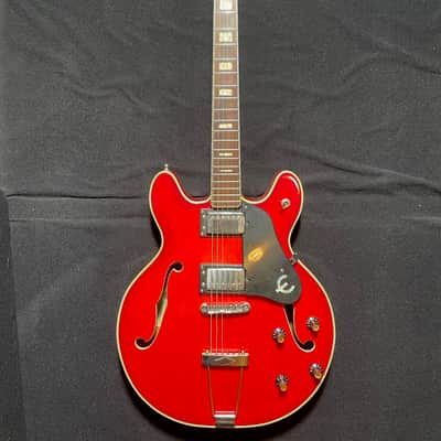 Epiphone Riviara 1971 - Red Burst image 1