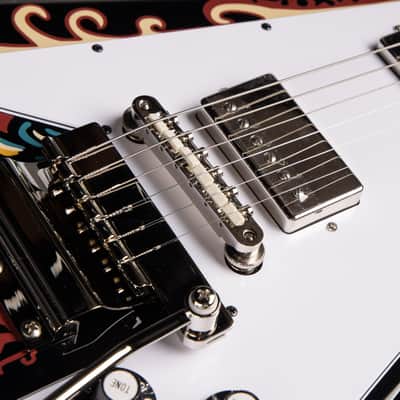 2024 - Epiphone Jimi Hendrix Love Drops Flying V Ebony 7.8 #24071521615 image 15