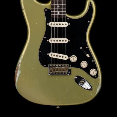 Fender Custom Shop Levi Perry Masterbuilt Empire 67 Stratocaster Relic - Super Aged Sage Green Metallic #78899 image 1