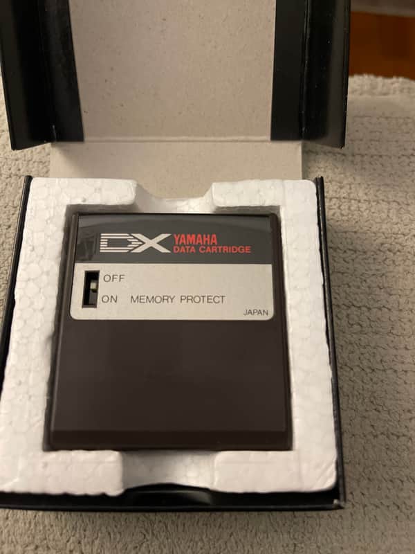 Yamaha DX7 Data RAM Cartridge | Reverb