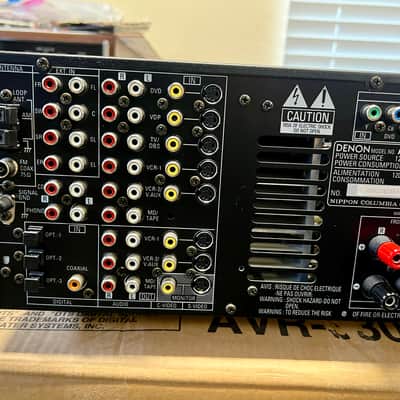 Denon AVR-3300 AV Surround Receiver w/ Remote, Box & Owner’s Manual; Tested image 7