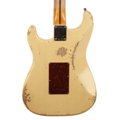 Fender Custom Shop 1956 Stratocaster Heavy Relic Guitar - Aged Vintage White - CHUCKSCLUSIVE - #R125401 image 13