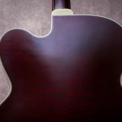 GIBSON USA Custom Shop L-5 Wes Montgomery Archtop "Wine Red + Ebony" (1991) image 13