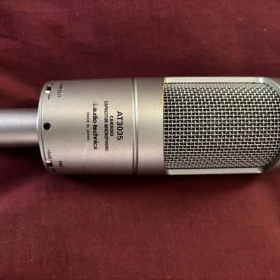 Audio-Technica AT3035 Large Diaphragm Cardioid Condenser Microphone 2010s - Silver image 1