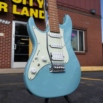 IBANEZ AZES40L PRB Purist Blue Left Handed 6-String Electric Guitar image 5