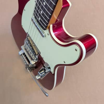 Fender Telecaster TL62B 100 BTX Japan CIJ Bigsby Double Bound Body Red image 24