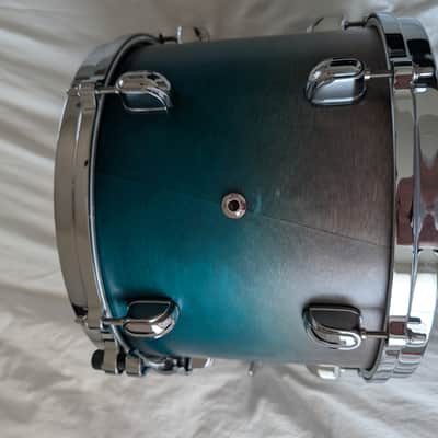 Tama WBS42S-SPF Starclassic Walnut/Birch 10x8/12x9/16x14/22x16" 4pc Shell Pack 2019 - Present - Satin Sapphire Fade image 5