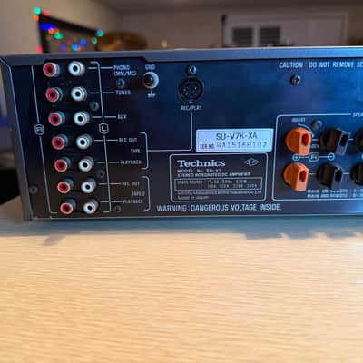 Technics SU-V7 Stereo Integrated DC Amplifier Rare Gray | Reverb