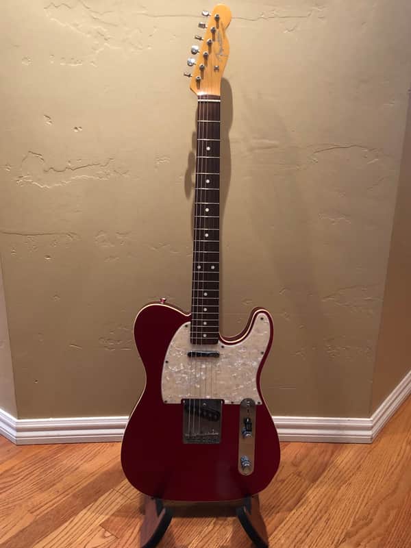 Fender '62 Reissue Telecaster Custom MIJ 1990's Candy Apple Red image 1