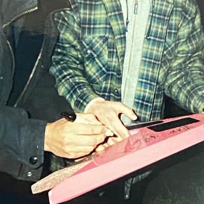 Jackson USA Vinnie Vincent Vee 1988 Pink OHSC image 6