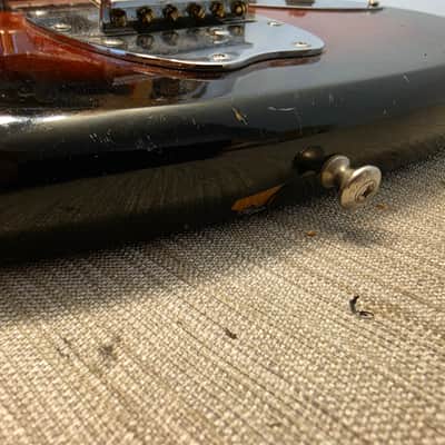 Vintage Japanese Body Partscaster Strat - Tobacco Sunburst image 18