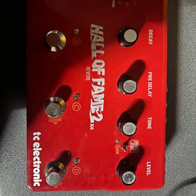 TC Electronic Hall of Fame 2 X4 Reverb 2019 - Present - Red image 2