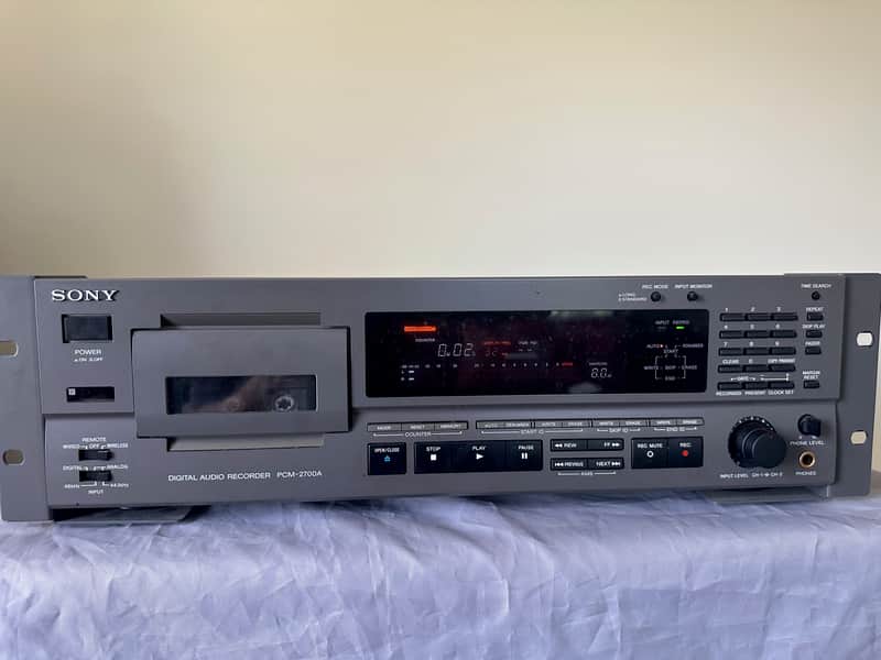 Sony PCM-2700A Digital Audio Tape Recorder image 1
