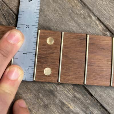 New Old Stock Harmony Fretboard 1960's - Rosewood with Pearl Inlay image 6