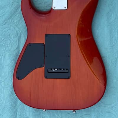 Tom Anderson Hollow Drop Top 2004 - Fire Burst with Binding image 10