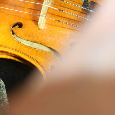 Lawrence Aboper handmade Violin 1957 - natural varnish image 25