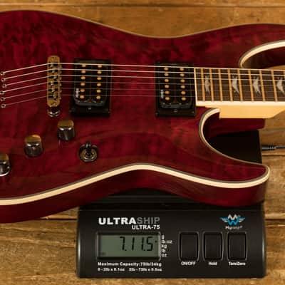 Schecter Omen Extreme-6 - Rosewood - Black Cherry image 8
