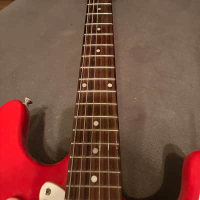 Fender Squier stratocaster Early 2000s - Red image 4