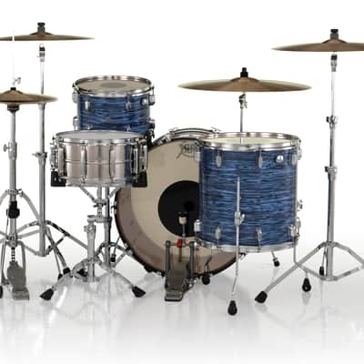 Pearl President Deluxe Ocean Ripple 3pc Shell Pack 24x14 13x9 16x16 Drums | Authorized Dealer image 13