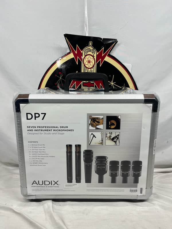Audix DP7 7-Piece Drum Microphone Set with Case - Unopened! image 1