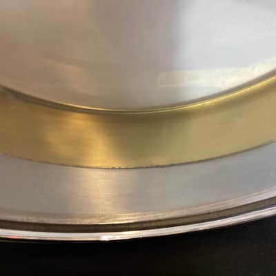Steve Ferrone's Tom Petty and The Heartbreakers, Pearl - 3.5x14" Brass Free Floating Piccolo Snare Drum 1990's image 22