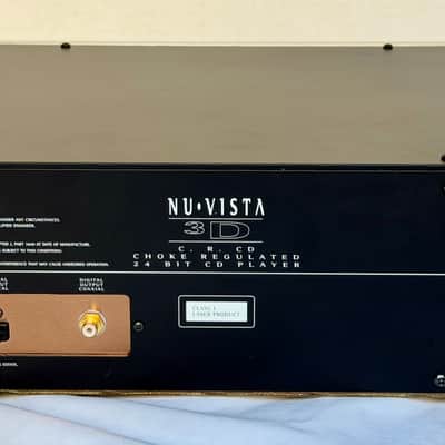 Musical Fidelity NuVista 3D CD 24-Bit DAC Compact Disc Player image 5