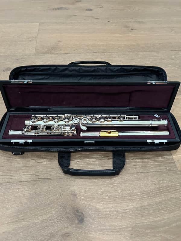 Yamaha YFL-462H Intermediate Flute Silver 925 Perfect Condition image 1