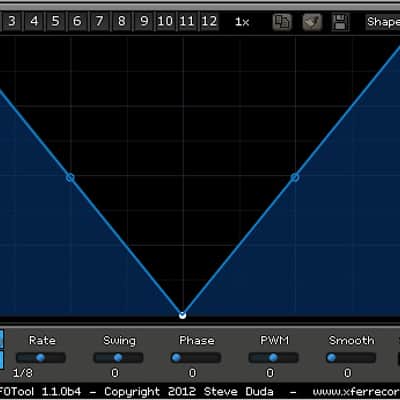 XferPlugins LFO Tool VST/AU plugin [Download] image 2