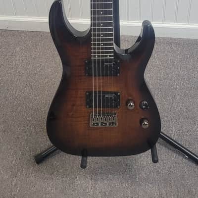 LTD H101-FM Dark Brown Sunburst image 8