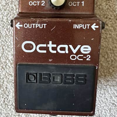 Boss OC-2 Octaver (Black Label) 1982 - 1984 - Brown image 1
