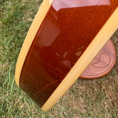 2004 Gibson Memphis Yamano ’60 ES-335 Block (ESDY-TE) – Iced Tea Sunburst – w/HSC image 5